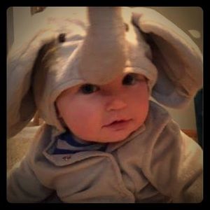 Pottery barn kids elephant costume!!